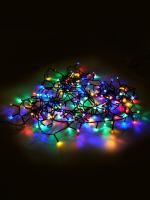 Гирлянда светодиодная "Нить" LD200-GM-BO 200LED мульти 20м уличная 8 режимов элементы питания 3хAA SHLights 4690601045447