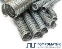 Металлорукав Р3-ЦХ 20 d20мм без протяжки (уп.50м) ГОФРОМАТИК zeta42413