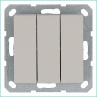 Выключатель 3-кл. 10А IP20 механизм тауп Jasmart G3031T