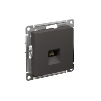 Розетка компьютерная AtlasDesign RJ45 кат.5E механизм базальт SE ATN001483
