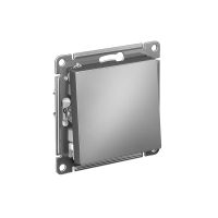 Переключатель проходной 1-кл. СП AtlasDesign 10А IP20 (сх. 6) 10AX механизм сталь SE ATN000961