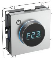 Термостат электронный с индик. BRITE СП IP20 ТС10-1-БрА механизм алюм. IEK BR-RT11-K47