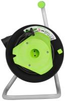 Удлинитель на пластик. катушке 1х15м без заземл. GAZ-2x0.75-15m Greenline ПВС 2х0.75 Эра Б0065096