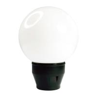 Светильник НТУ 06-40-01 "Шар" 160 Г 40Вт IP55 опал ПММА /корпус черный Элетех 1030480082