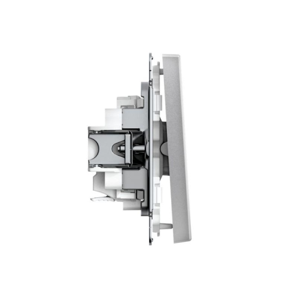 Выключатель 1-кл. ArtGallery 10AX быстрозажим. клем. механизм алюм. SE GAL000311S