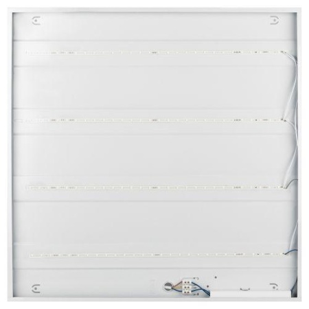 Светильник светодиодный SPO-640-3-6K-32 32Вт 6500К IP40 4000лм 588х588х19мм Грильято панель матов. Эра Б0061335