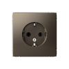 Розетка ArtGallery 16А с заземл. механизм мокко SE GAL000643