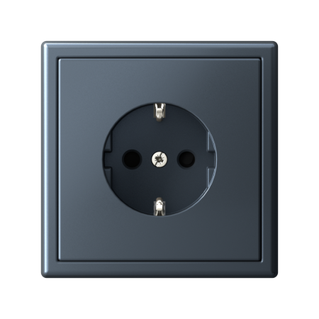 Розетка ArtGallery 16А с заземл. со шторками быстрозажим. клем. механизм грифель SE GAL000745S