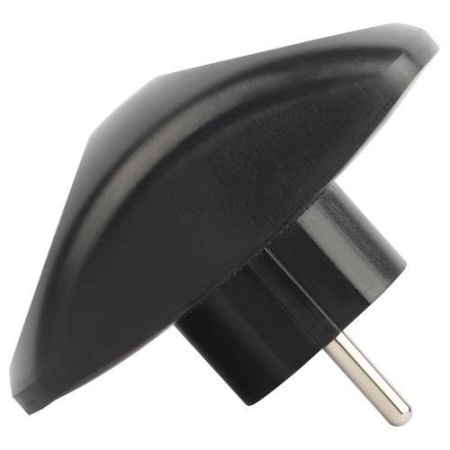 Разветвитель электрический SPx-2-B на 2 розетки без заземл. 10А черн. Эра Б0059720