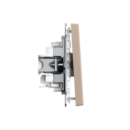 Выключатель 1-кл. ArtGallery 10AX быстрозажим. клем. механизм песочн. SE GAL001211S