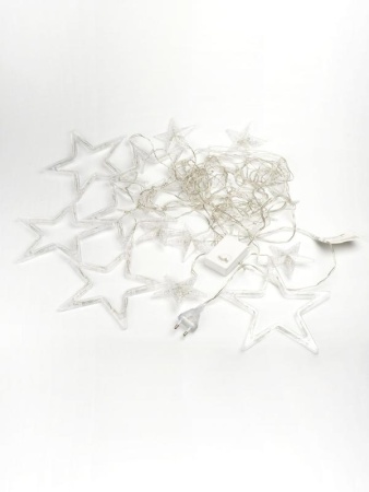 Гирлянда "Занавес" DCLLD-138M-C 138 мультиколор светодиодов 2х1/0.6м 12 нитей SHLights 4690601047175