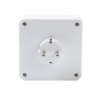 Разветвитель 4-м квадрат с заземл. 16А 3500Вт 250В бел. DОМТОК 2661