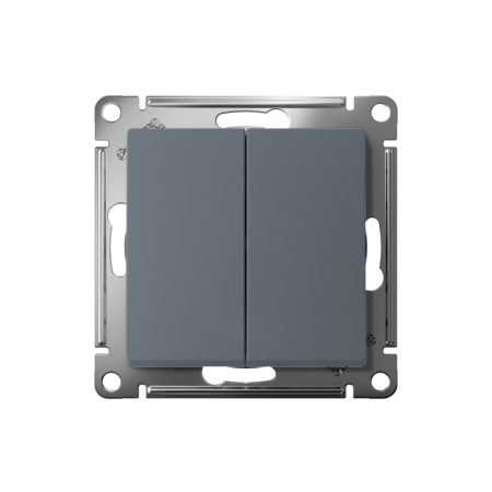 Выключатель 2-кл. AtlasDesign (сх. 2) 10А с самовозвратом механизм грифель SE ATN000717