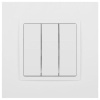 Выключатель 3-кл. Elegance 14-1107-01М 250В 10АХ матов. бел. Эра Б0065796