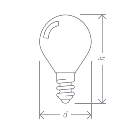 Лампа светодиодная 61 333 NLL-G45-8.5-230-2.7K-E14 8.5Вт шар матовая 2700К тепл. бел. E14 640лм 176-264В Navigator 61333