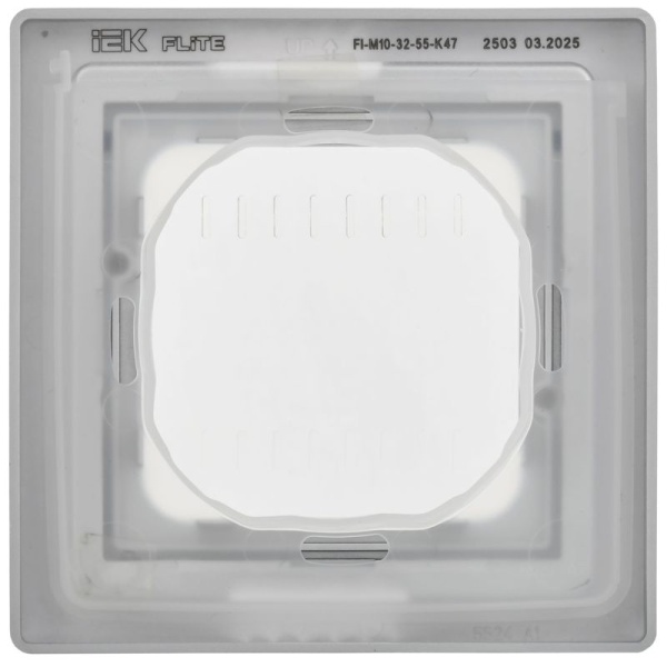 Рамка 1-м СП FLITE Рпро-1-55-ФлА IP55 алюм. IEK FI-M10-32-55-K47