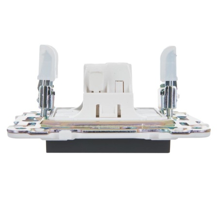 Выключатель 1-кл. SKANDY 10А SK-V01G графит IEK SK-V10-0-10-K53