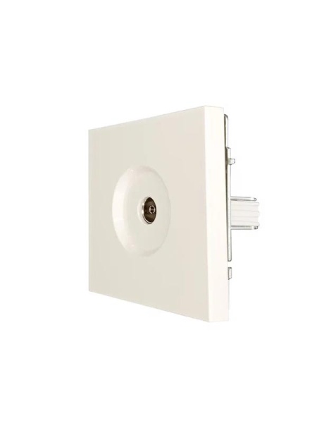 Розетка ТВ оконечная СП ZIMA IP20 слон. кость LEZARD 704-9088-130