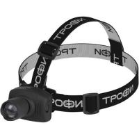 Фонарь GB-301 налобный 3Вт 3хААА карт. упак. Трофи Б0030187