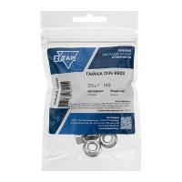 Гайка шестигранная с фланцем М8 DIN 6923 цинк. (пакет) (уп.35шт) Tech-Krep/Zitar 141609