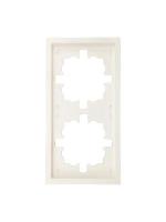 Рамка 2-мест. горизонт. ZIMA слон. кость LEZARD 704-9000-147