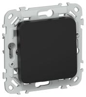 Выключатель 1-кл. СП FLITE ВС11-1-0-ФлЧ 10А механизм черн. IEK FI-V10-0-10-1-K02