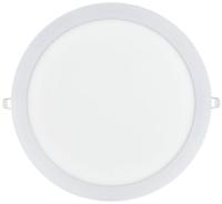 Светильник светодиодный ДВО 1609 24Вт 4000К IP20 даунлайт встраив. круг бел. IEK LDVO0-1609-1-24-4000-K01
