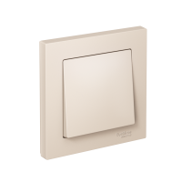 Выключатель 1-кл. СП AtlasDesign 10А IP20 (сх. 1) 10AX в сборе беж. SE ATN000212