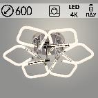 Люстра K38760/6 CR хром LED 4000K 90W d600, 24
