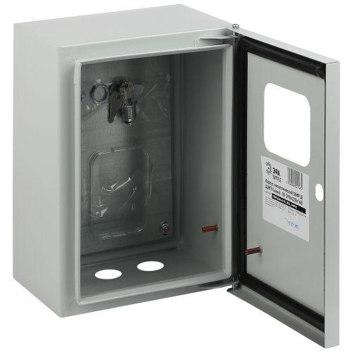 Корпус металлический ЩМПг (окно)-00 290х220х175 IP54 NO_SIMPLE_STM_SHMPg(okno)-00_IP54 ЭРА Б0041659