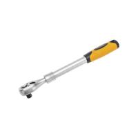 Ключ телескопический трещоточный 1/2 330-460мм CrV двухкомпонентн. рукоятка Kranz KR-12-8411