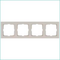 Рамка 4-м G-Classic тауп Jasmart G1004T