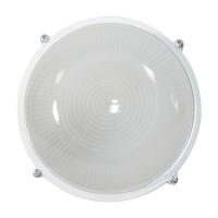 Светильник "Банник" 1301 НПП 03-60-013 1х60Вт E27 IP65 круг малый корпус бел. Элетех 1005500934