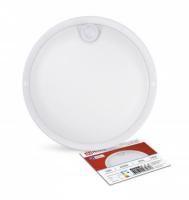 Светильник светодиодный СПП ОАД-1565-КРУГ 15Вт 6500К IP65 1350лм 140мм герметичный с оптико-акустическим датчиком IN HOME 4690612044026