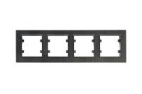 Рамка 4-м Karea LINE STAR чер. Makel 86054704
