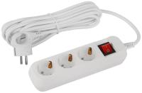 Удлинитель 3х5м с заземл. с выкл. ПВС 3х1 UDL-16-350-ES Greenline Эра Б0065066