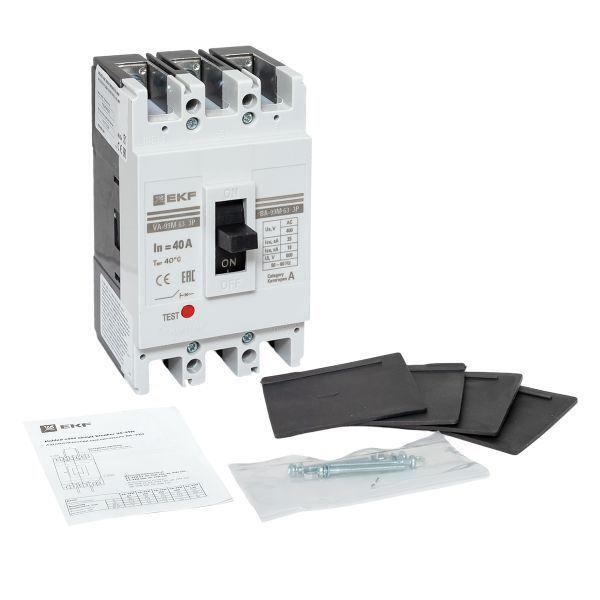 Выключатель автоматический 3п 63/40А 25кА ВА-99М PROxima EKF mccb99-63-40m