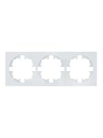 Рамка 3-м OSEN горизонт. квадрат бел. LEZARD 743-0200-148