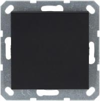Кнопка звонка 1-кл. 10А IP20 механизм черн. матов. soft touch Jasmart G3010PB
