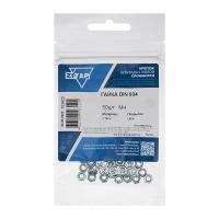 Гайка шестигранная М4 DIN 934 цинк. (пакет) (уп.50шт) Zitar 103023