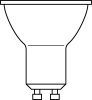 Лампа светодиодная LED Value LVPAR1650 6SW/840 6Вт GU10 230В 10х1 RU OSRAM 4058075581470