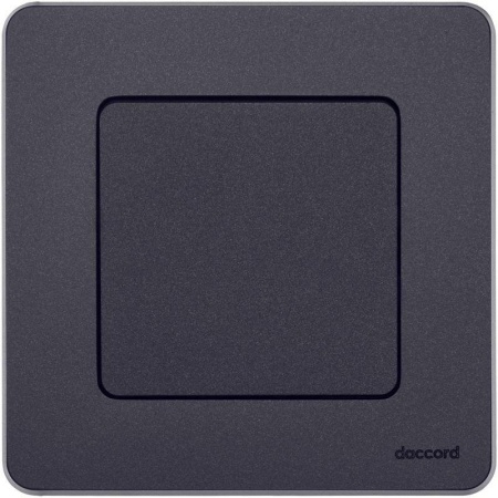 Выключатель 1-кл. Inspiria 10А IP20 250В 10AX механизм антрацит IEK 673603