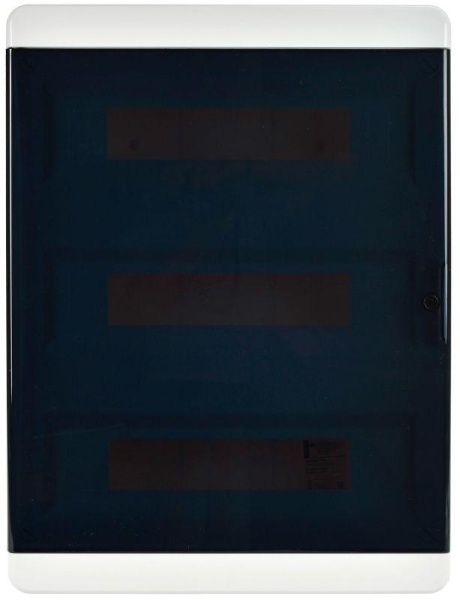 Корпус ЩРН-П-54 TEKFOR IP41 черн. прозр. дверь пластик. IEK TF5-KP12-N-54-41-K01-K03