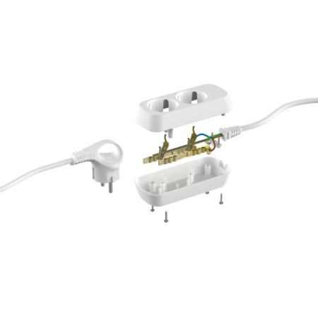 Удлинитель 2х5м с заземл. ПВС 3х1 UDL-16-250-E Greenline Эра Б0065014