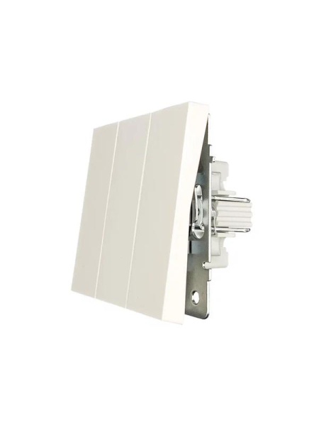 Выключатель 3-кл. СП ZIMA IP20 10А безвинт. зажим слон. кость LEZARD 704-9088-109QC