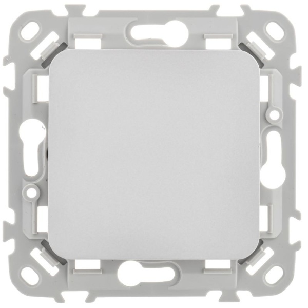 Выключатель 1-кл. СП FLITE ВС11-1-0-ФлА 10А механизм алюм. IEK FI-V10-0-10-1-K47