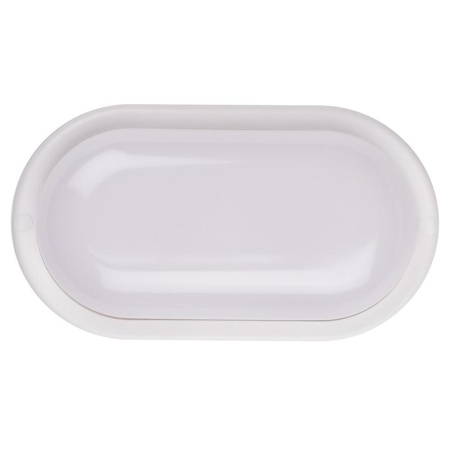 Светильник светодиодный "Банник" PBH-PC2-OA 8Вт 4000К IP65 ЖКХ ДБП овал. пылевлагозащ. бел. JazzWay 1035653