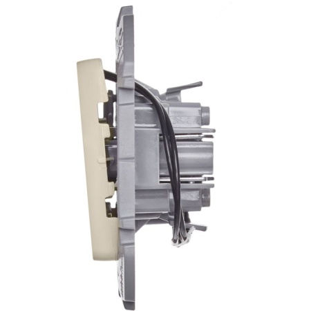 Выключатель 1-кл. Inspiria 10А IP20 250В 10AX с подсветкой/индикацией механизм сл. кость IEK 673611