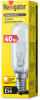 Лампа накаливания 61 206 NI-T25L-40-230-E14-CL Navigator 61206