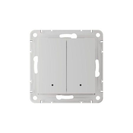 Выключатель 2-кл. AtlasDesign Smart 10А (сх. 5) L+N с подсветкой Zigbee механизм бел. SE ATN000153Z